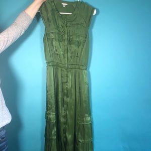 Long Green Guess Dress